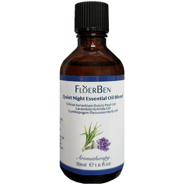 FLOERBEN Quiet Night Essential Oil Blend (Aromatherapy Massage)